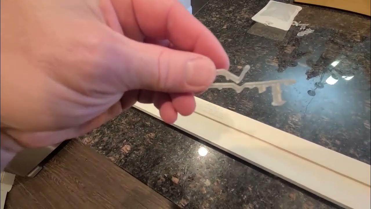 Horizontal Blinds Valance Repair YouTube