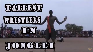 Tallest Dinka Wrestlers Of Jonglei State Dinka South Sudan.