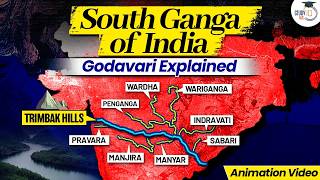 Godavari River Explained | Why It’s Called Dakshin Ganga? | Tributaries & UPSC Facts | StudyIQ IAS