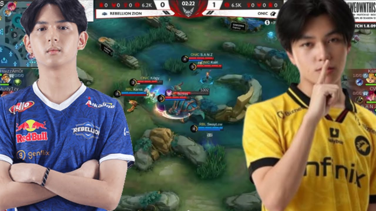 REBELLION VS ONIC GAME 1 | MPL ID SEASON 12.