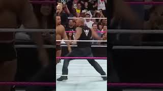 The Rock Confronts Rusev Raw. Oct. 6 , 2014