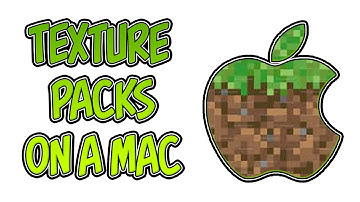 How to download and install Minecraft 1.7.2 texture packs on a Mac.