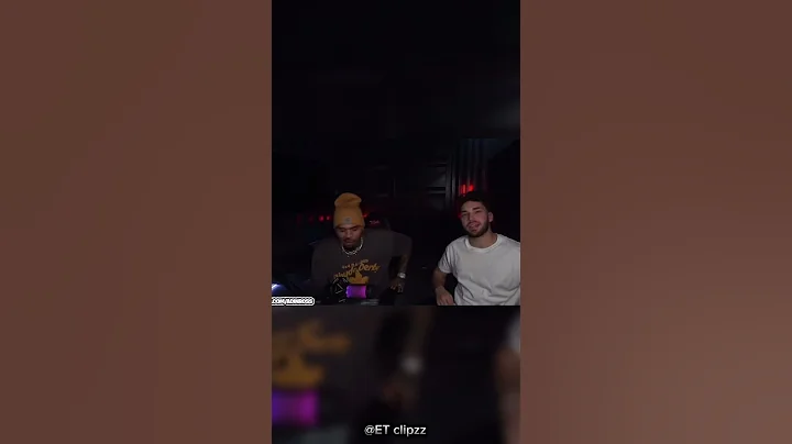 CHRIS BROWN TELLS ADIN ROSS THE SECRET TO SMELL GOOD  #viral #adinross #shorts #chrisbrown