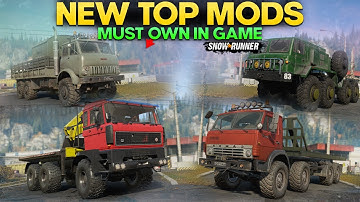 New Top Mods For All Platforms in SnowRunner Must Own For Everyone