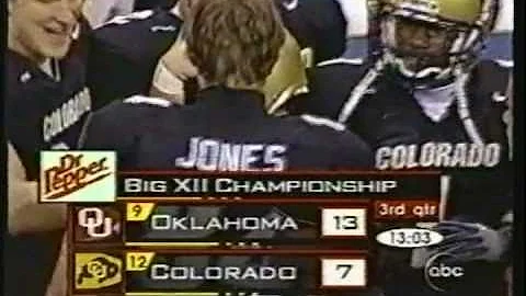 Jeremy Bloom's 80 yard TD in the Big 12 Championsh...