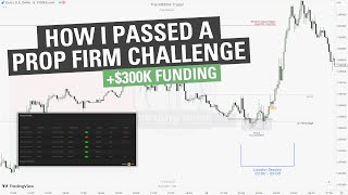 How I Passed A $300k Prop Firm Funded Trading Challenge with ICT CONCEPTS