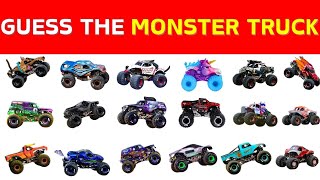 Can You Guess 50 Monster Trucks in 5 seconds