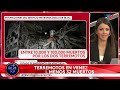 TERREMOTOS EN VENEZUELA I Desesperada búsqueda de sobrevivientes: decenas de edificios derrumbados