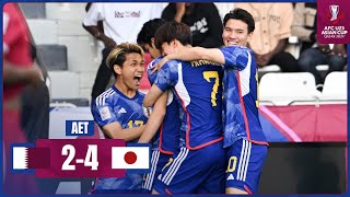 #AFCU23 | Q-Final : Qatar 2 - 4 Japan image