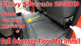 2023 Chevy Silverado 2500HD Full Coverage Floor Mats #261