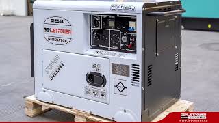Home use portable single phase 4kw 5kw 6kw air cooled small diesel generator for sale