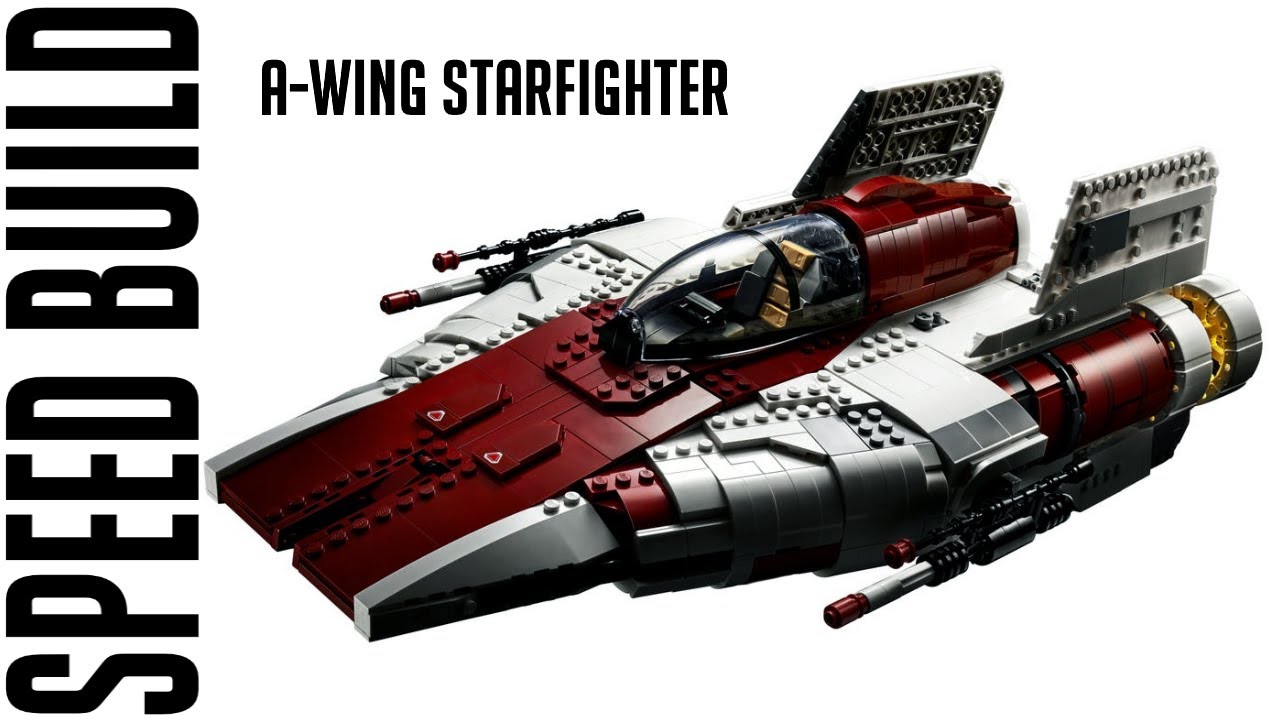 LEGO 75275 A-Wing Starfighter Speedbuild