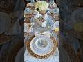 Which Easter table setting do you like better? #eastertable #easterdecor #tablescape
