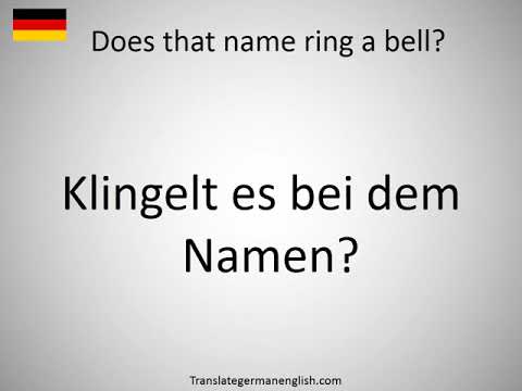 How to say