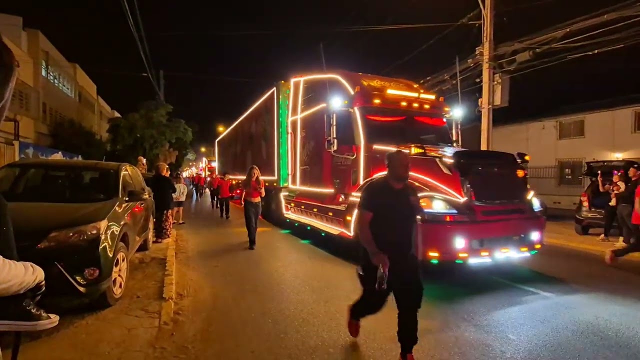 Navidad Coca Cola 2025. Coquimbo 