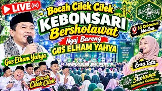 KEBONSARI CHILDREN'S SHOLAWAT AND RECITATION WITH GUS ELHAM YAHYA AT KEBONSARI MADIUN MC ERSA TATA