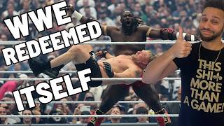 Did Night 2 save Wrestlemania 42?