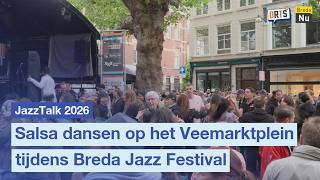 Salsa dansen op het Veemarktplein tijdens Breda Jazz Festival | JazzTalk 2026