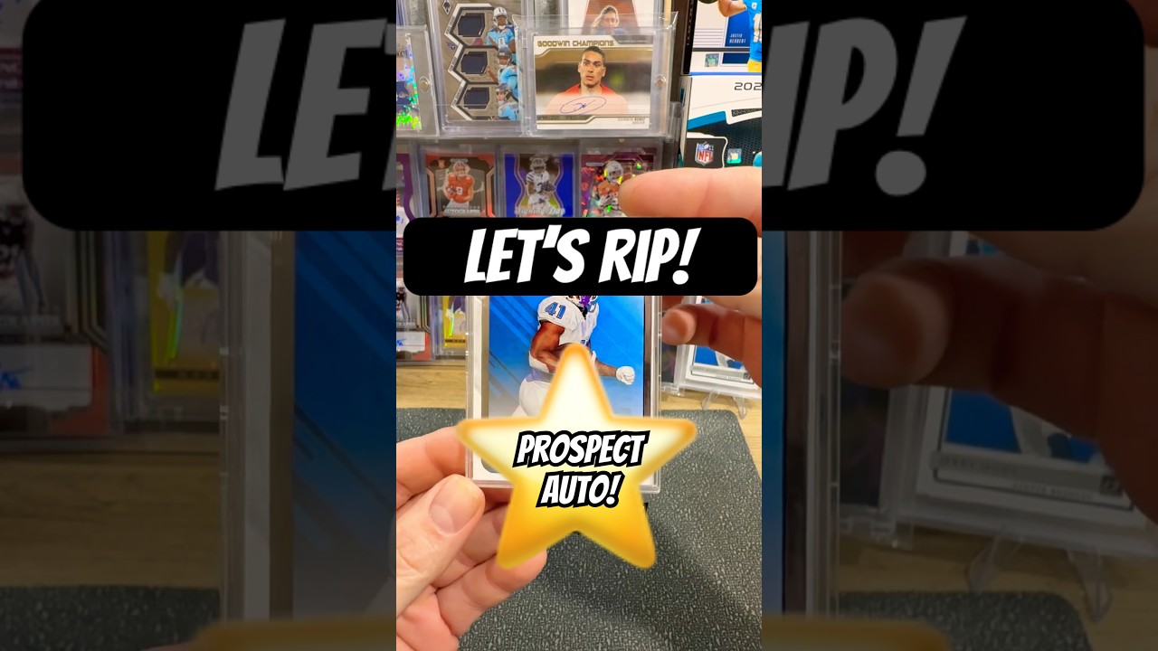Let’s Rip! 2025 Pulse Encased Prospect Auto #boxopening #sportscard #nfl