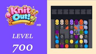 Knit Out - Level 700 Solution Walkthrough | No Boosters used