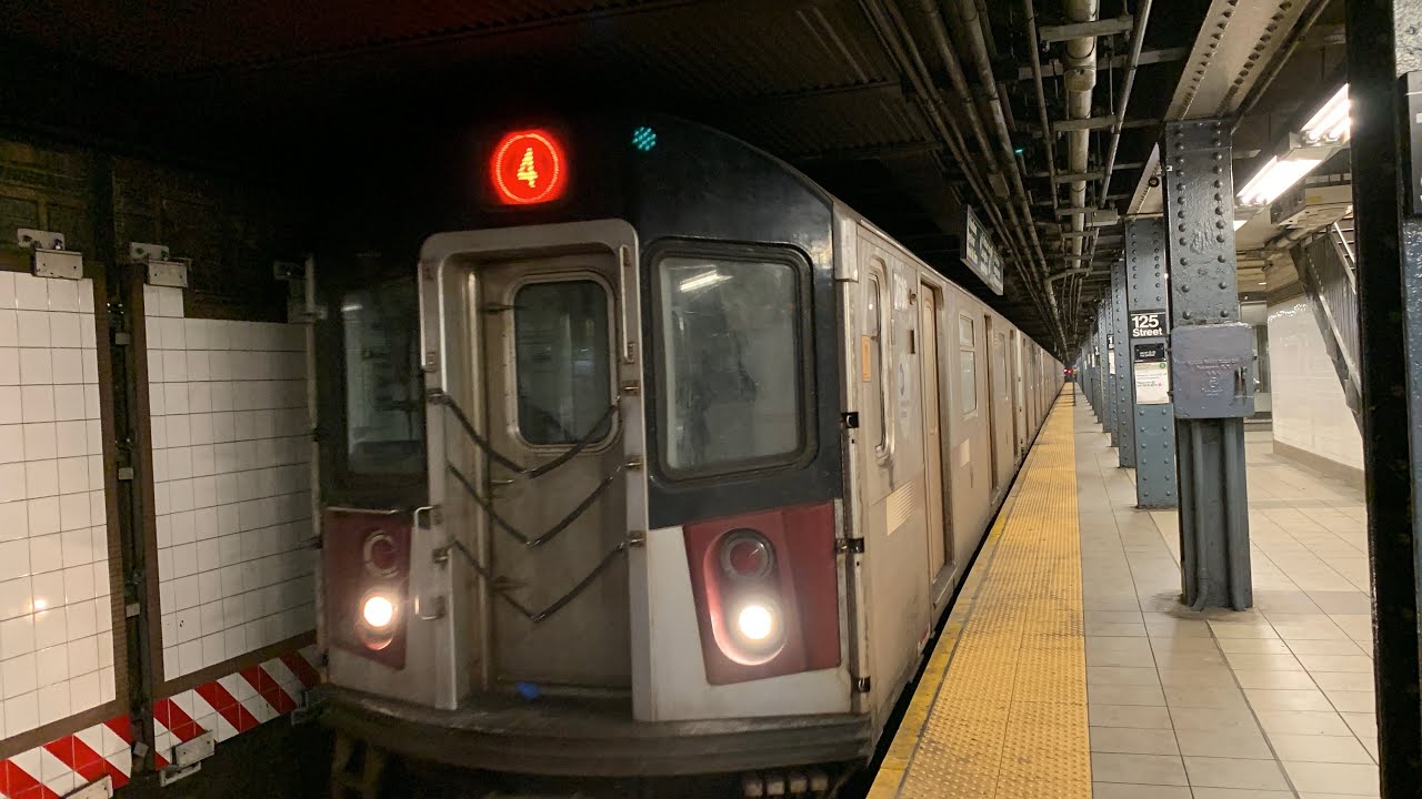 Westchester Sq Bound 2002 Kawasaki R142A 7616 4 Train Via The 6 Line From 125th St To Westchester Sq