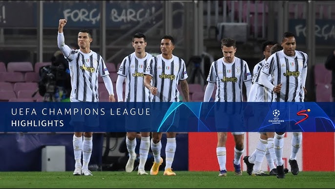 Uefa Champions League Fc Barcelona V Juventus Highlights Youtube