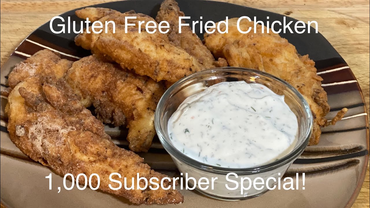 GlutenFree Fried Chicken tenders 1,000 Subscriber Special! (Part one