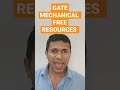 GATE MECHANICAL FREE RESOURCES #gatemechanical #gateme2023 #gateme
