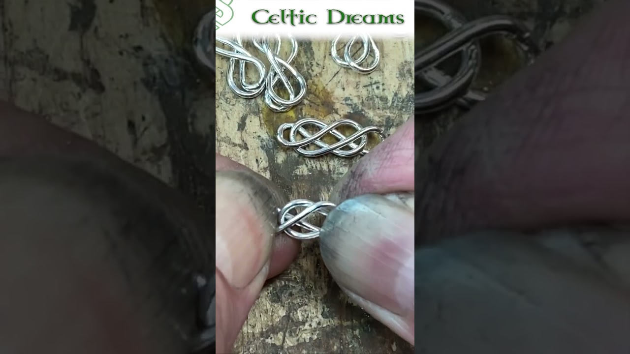 How to make  a Celtic Bracelet  #jewelry #jewellery #handmade #silver  #Celtic #bracelet #shorts