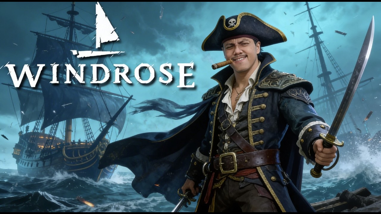 GAME BAJAK LAUT YANG DI TUNGGU TUNGGU - BISA MABAR - WINDROSE DEMO