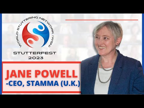 🌎 StutterFest 2023- Jane Powell, STAMMA