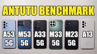 Samsung A53 / M53 / A33 / M33 / M23 / A13 🔥 AnTuTu Benchmark Test ⚡ screenshot 2