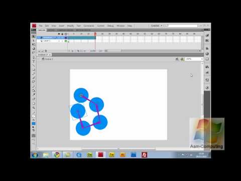 Bone tool in adobe flash