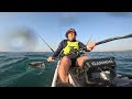 Yellowfin tuna Kayak fishing KZN South Africa