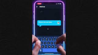 Create a clean, modern startup promotional video for "HNChat", an AI-powered