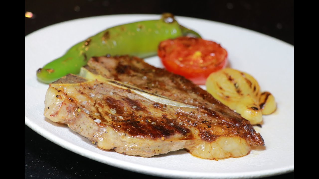 ستيك تي بون بسهولة وعلى طريقتي T Bone Steak - YouTube