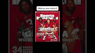 Mark Richt had a loaded offense at that time at UGA🔥🔥 #collegefootball