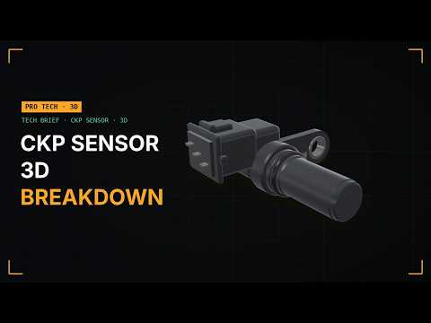CKP Sensor Exploded View: Wiring, Scope Test, Inspection