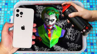 HYDRO Dipping iPhone 12 PRO MAX !! (JOKER Colors) 🎨