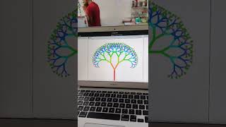 fractal tree generator in scratch