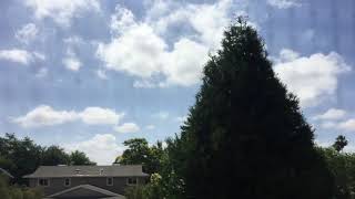 Partly Cloudy After Mostly Cloudy Skies This Morning 10:34am June 17, 2018