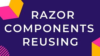 Blazor (Razor) Components reusing in Razor Pages