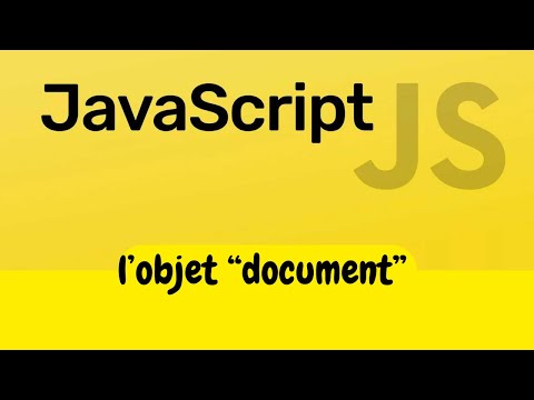 JavaScript course (the "document" element)