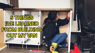 the golden rule of van-building