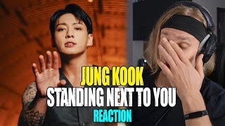 Jung Kook Standing Next to You | reaction реакция | Проф. звукорежиссер смотрит