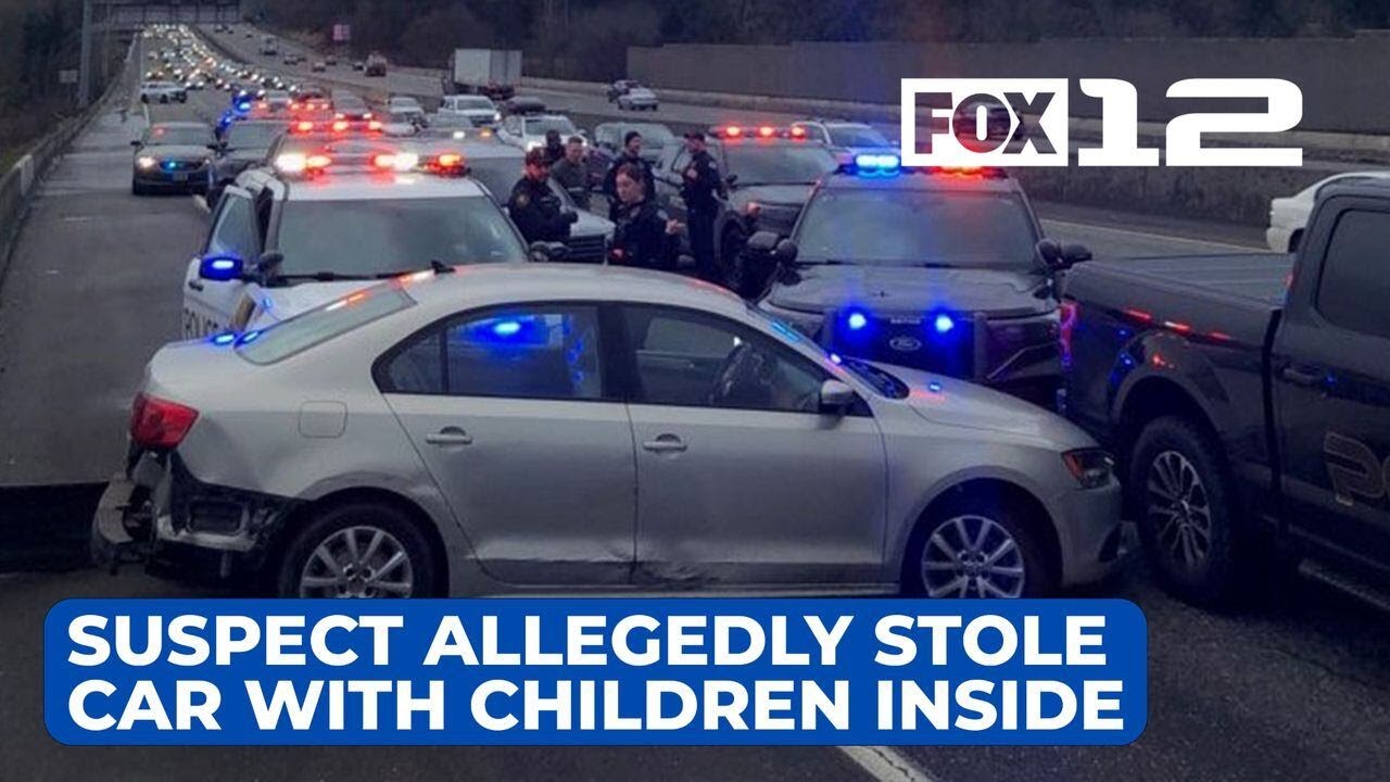 Police arrest suspect who allegedly stole car with children inside from ...