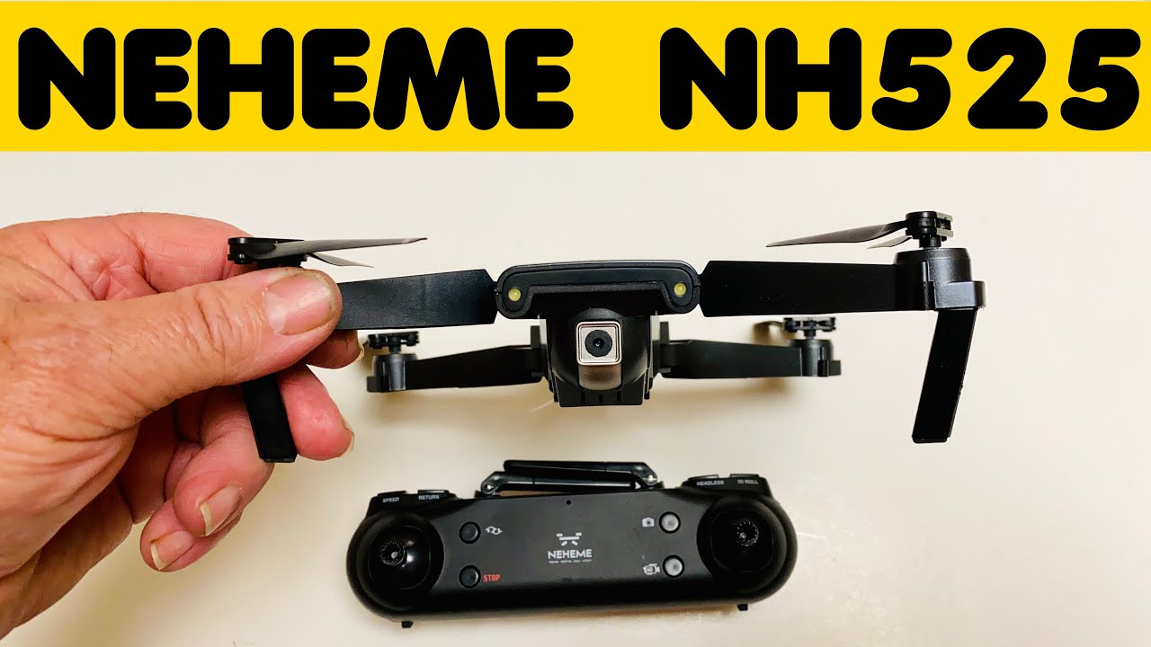 NEHEME NH525 Foldable Drone with 720P HD Camera Review 