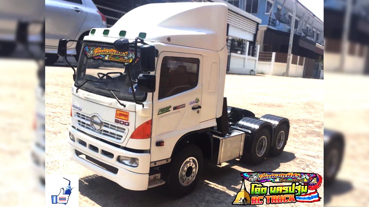 รีวิว หัวลาก Hino 500 สเกล1/14บังคับ อู่โอ๊ตนครปฐม RcTruck ...