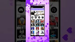 FREE TOURNAMENT APP FOR FREE FIRE 🔥|USE MY REFER CODE:- DGSTORM€|| #shorts #freefiremax