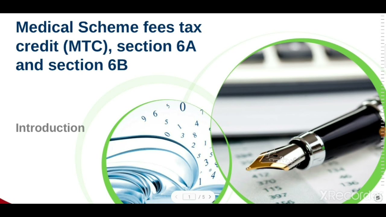 2021 Intro to Medical Tax Credits YouTube